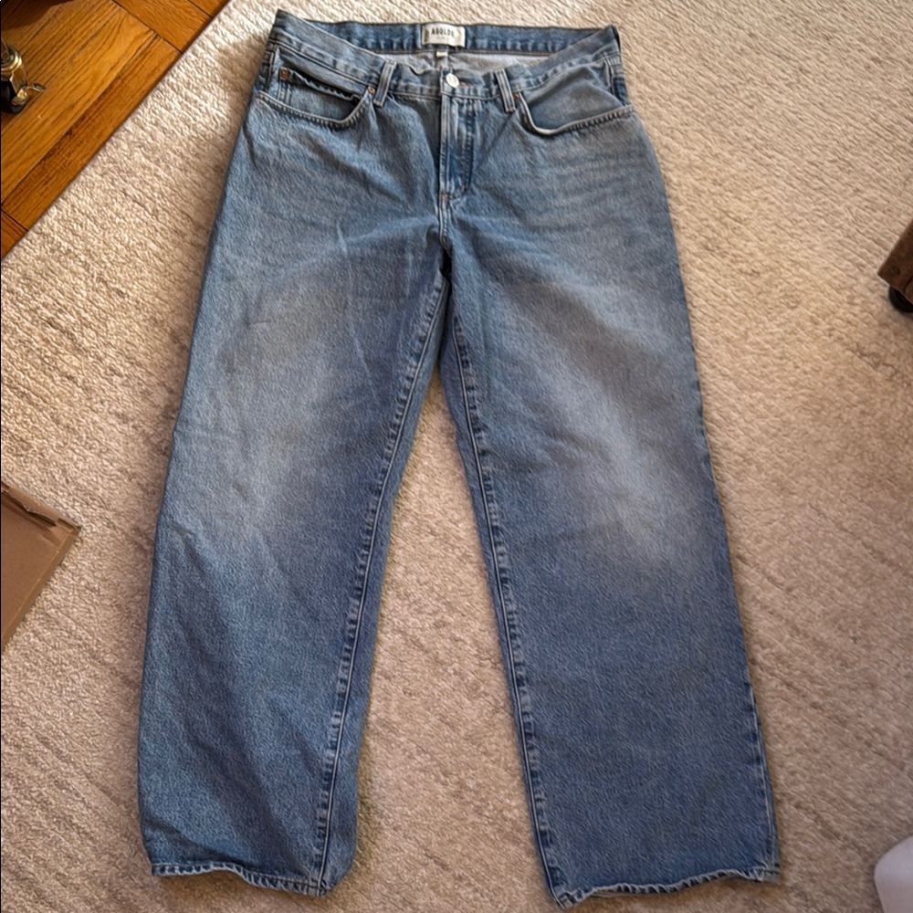 Agolde Baggy low slung jeans